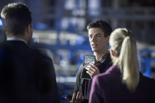 Illustration for article titled Get the first look at Barry Allen on Arrow!